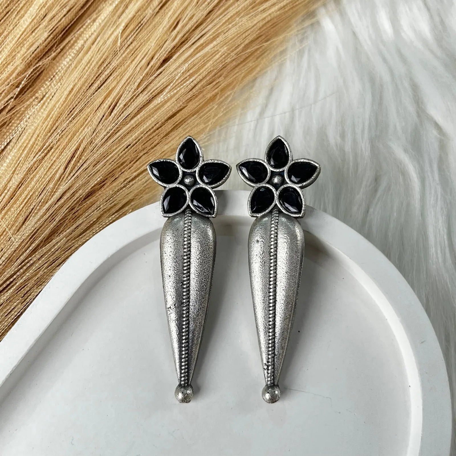 Black Peace Lily Studs - womaniya - Black Peace Lily Studs - womaniya -  -  - Black Peace Lily Studs - womaniya - #tag1# - #tag2# - #tag3# - #tag4#