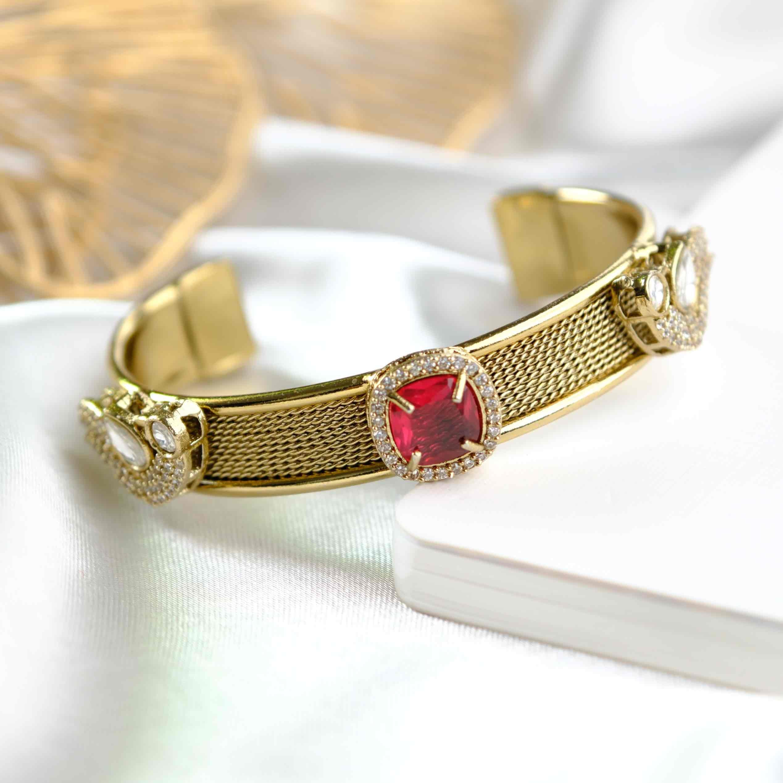 Pink Suhana Fusion Bangle