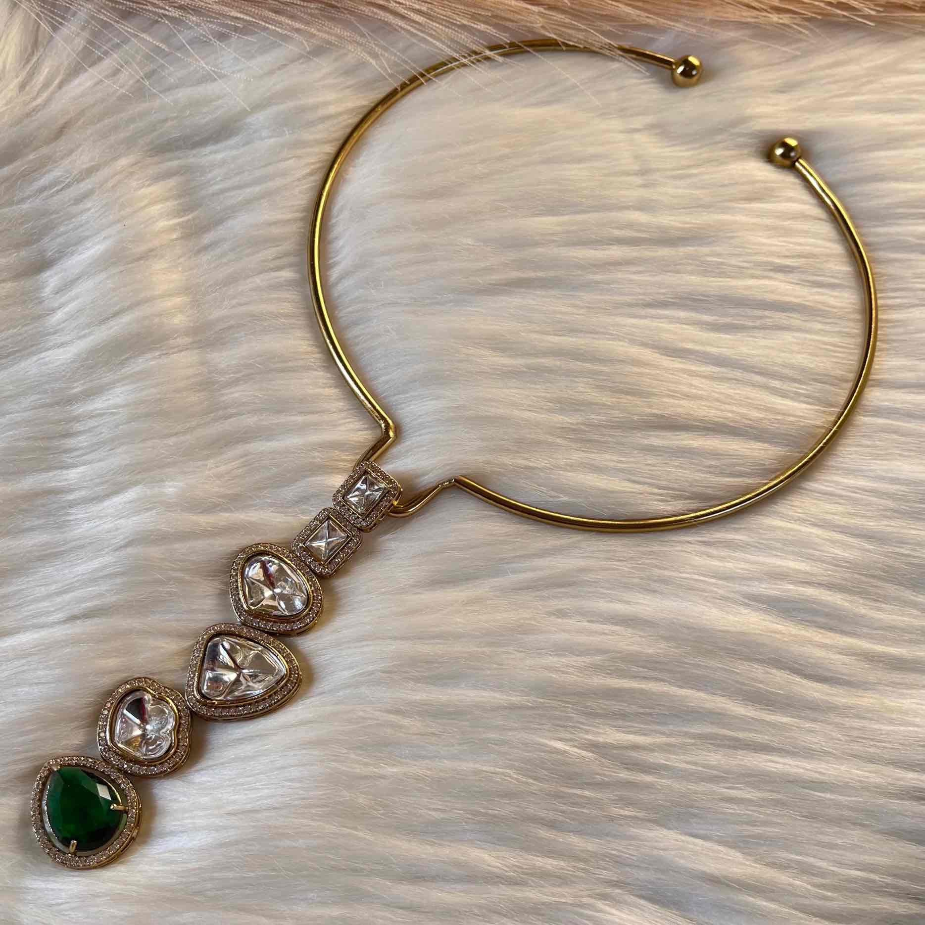 Green Infinity Fusion AD Necklace