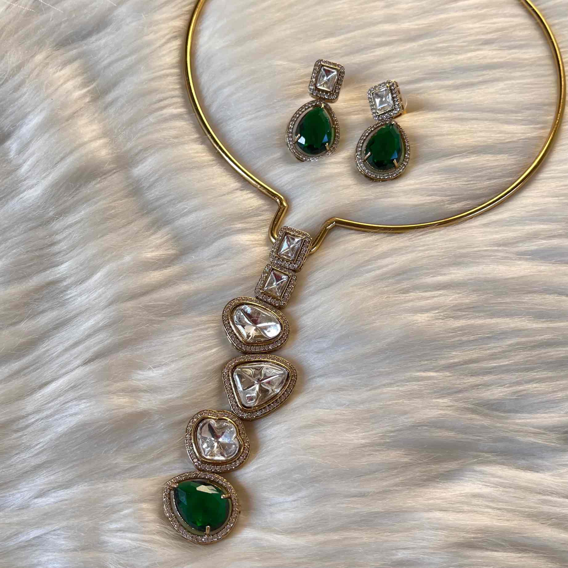 Green Infinity Fusion AD Necklace