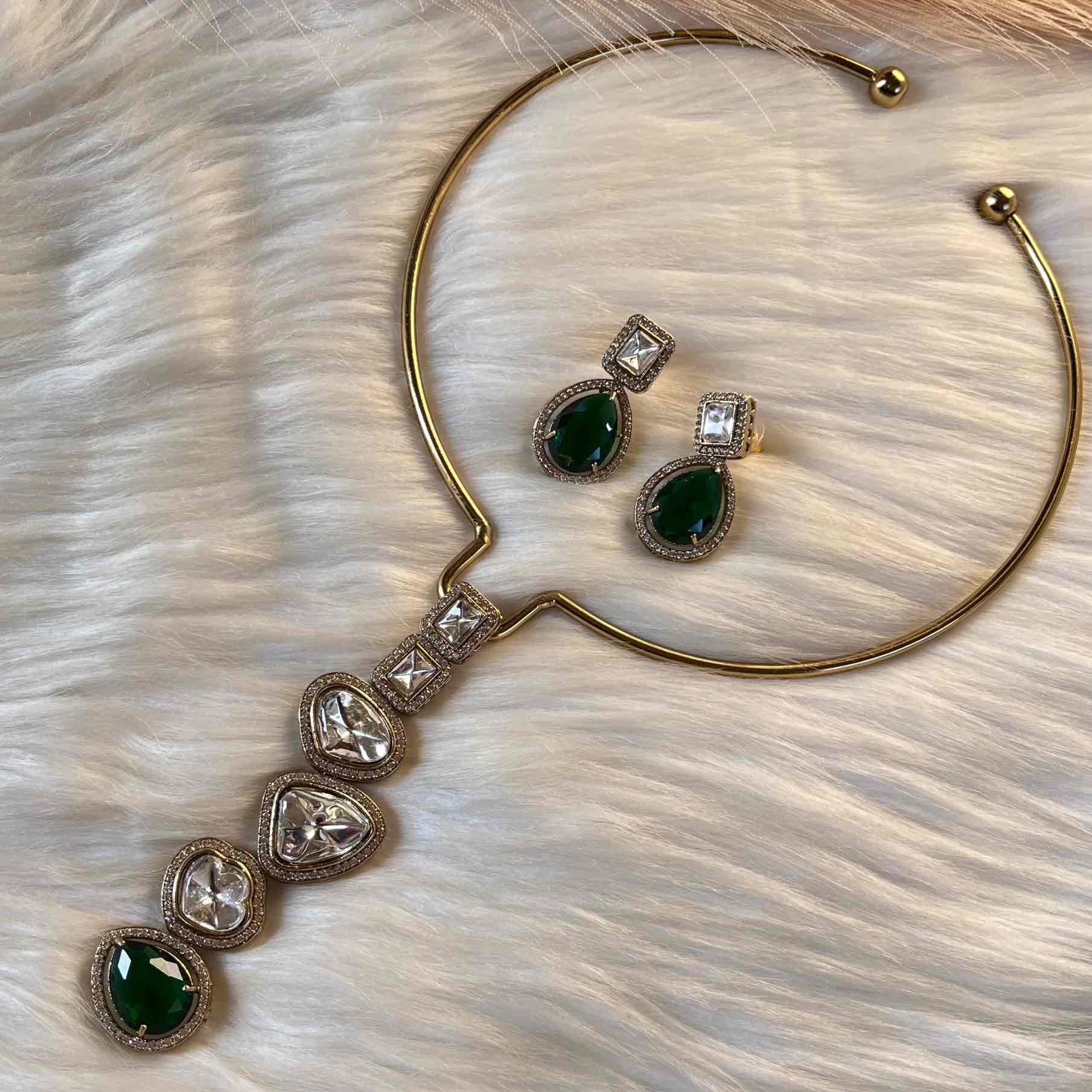 Green Infinity Fusion AD Necklace