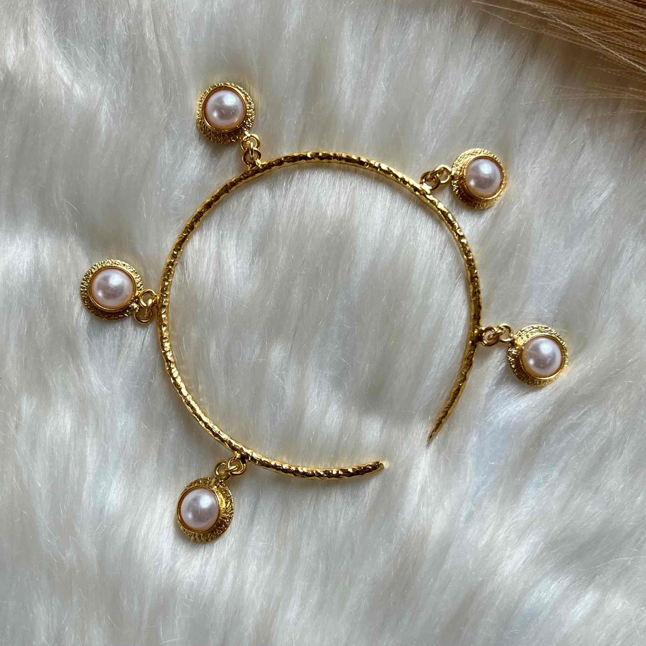 Pearl Golden Bracelet